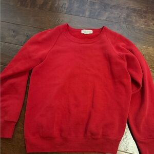 Vintage red crewneck